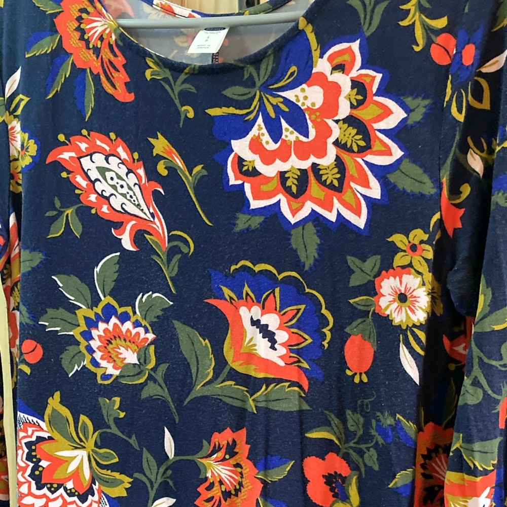 Long sleeve, cotton dress